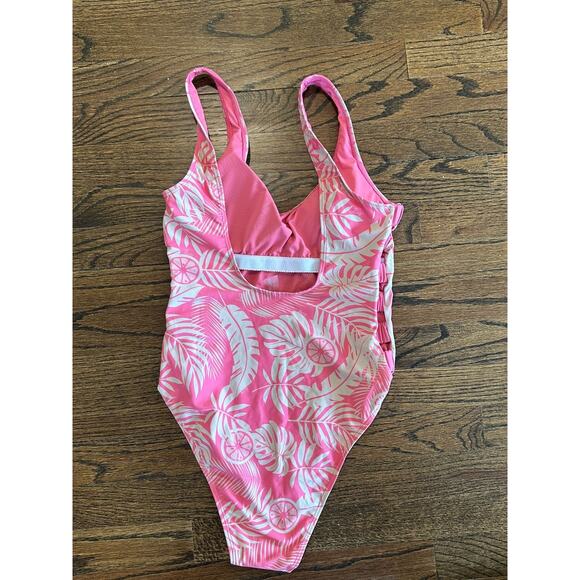 NWOT Juicy Couture One Piece Swimsuit Bathing Suit Size Large 2557 - Picture 2 of 6